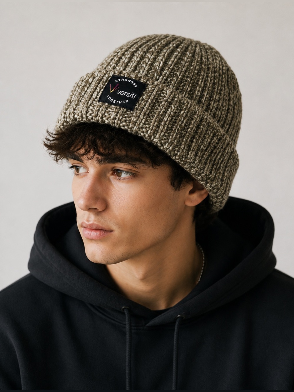 Chunky Knit Winter Beanie Hat Cuffed Ribbed Fisherman Outdoor Gorpcore Utility